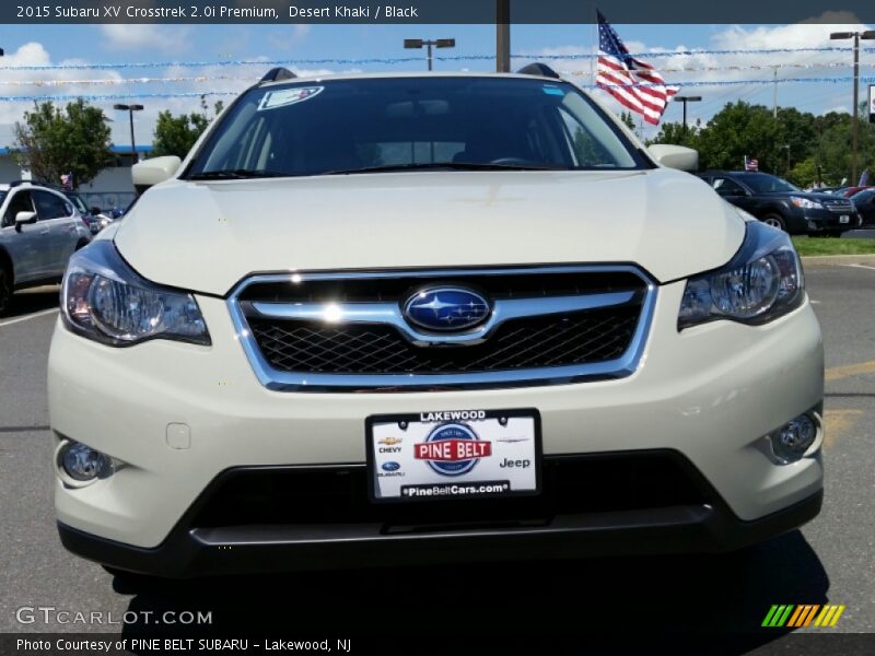 Desert Khaki / Black 2015 Subaru XV Crosstrek 2.0i Premium