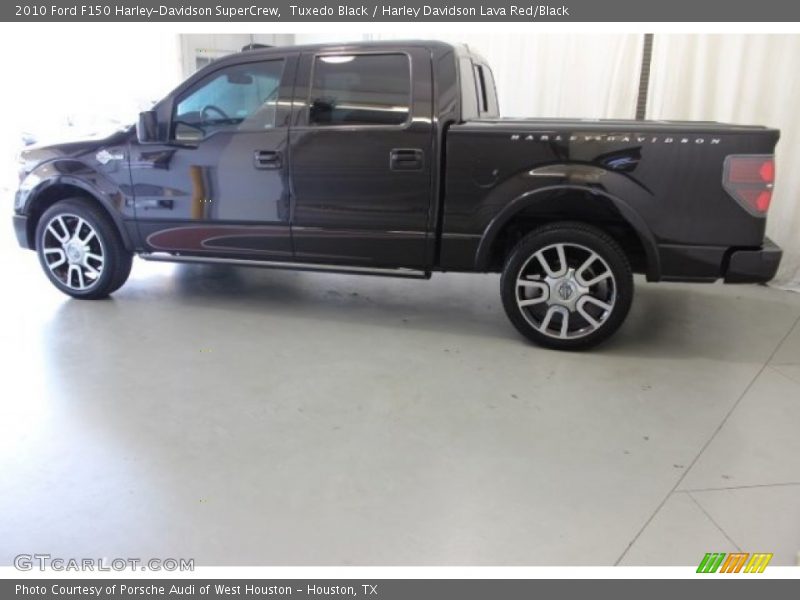 Tuxedo Black / Harley Davidson Lava Red/Black 2010 Ford F150 Harley-Davidson SuperCrew