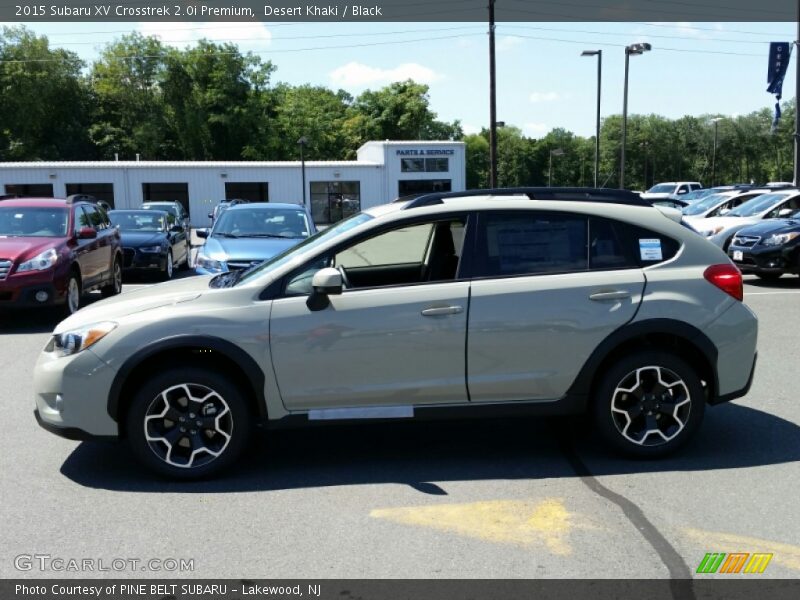 Desert Khaki / Black 2015 Subaru XV Crosstrek 2.0i Premium