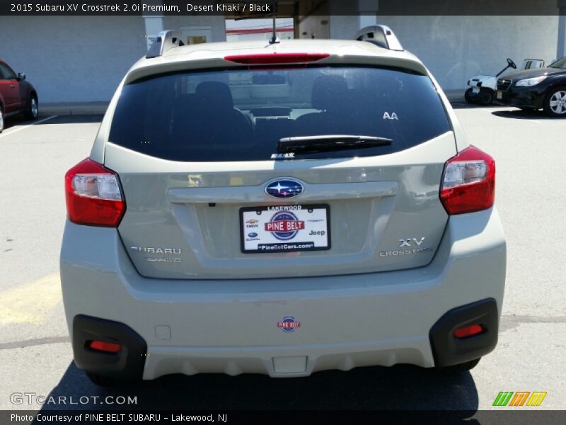 Desert Khaki / Black 2015 Subaru XV Crosstrek 2.0i Premium