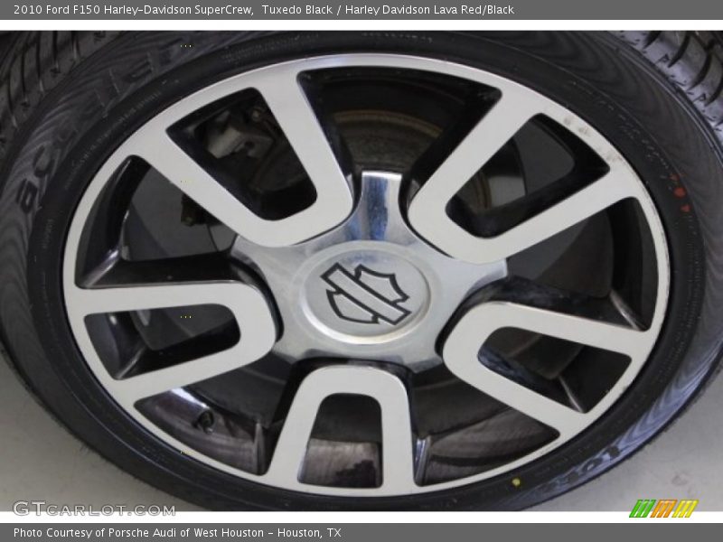 Tuxedo Black / Harley Davidson Lava Red/Black 2010 Ford F150 Harley-Davidson SuperCrew
