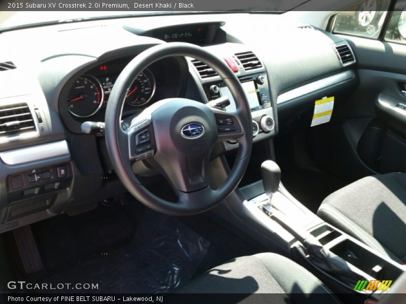 Desert Khaki / Black 2015 Subaru XV Crosstrek 2.0i Premium