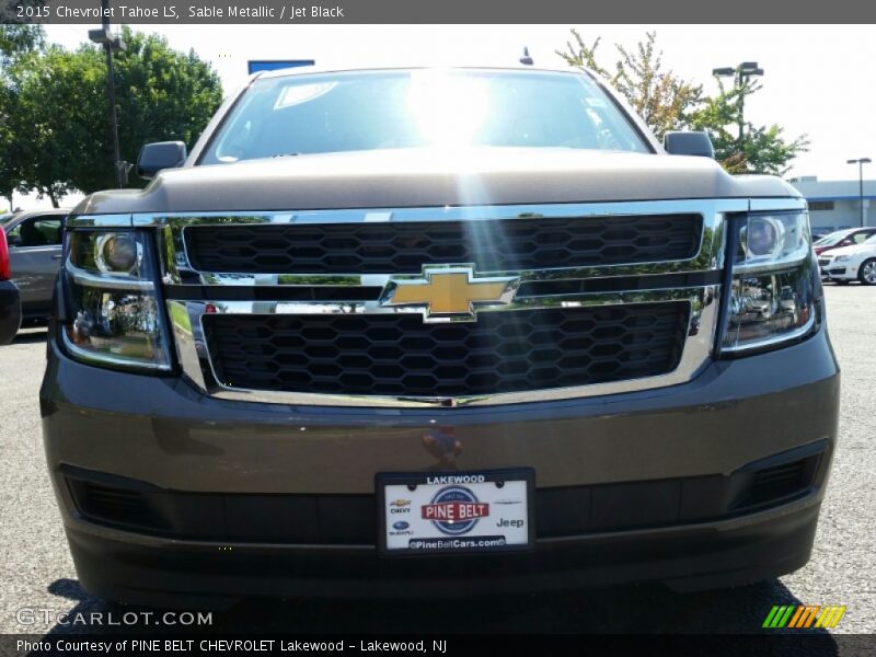 Sable Metallic / Jet Black 2015 Chevrolet Tahoe LS