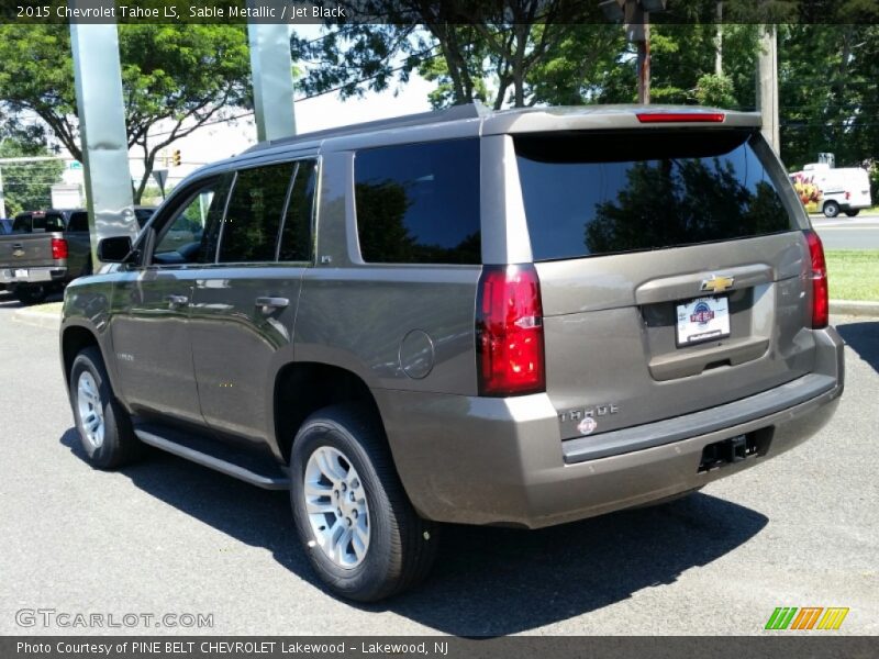Sable Metallic / Jet Black 2015 Chevrolet Tahoe LS