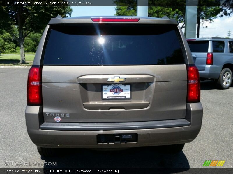 Sable Metallic / Jet Black 2015 Chevrolet Tahoe LS