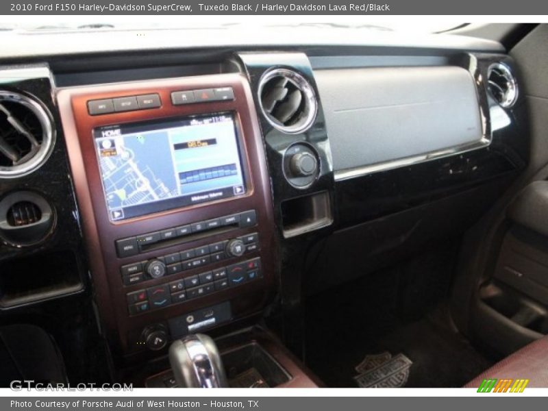 Tuxedo Black / Harley Davidson Lava Red/Black 2010 Ford F150 Harley-Davidson SuperCrew
