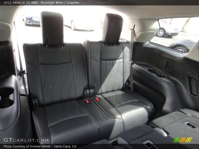 Moonlight White / Graphite 2013 Infiniti JX 35 AWD