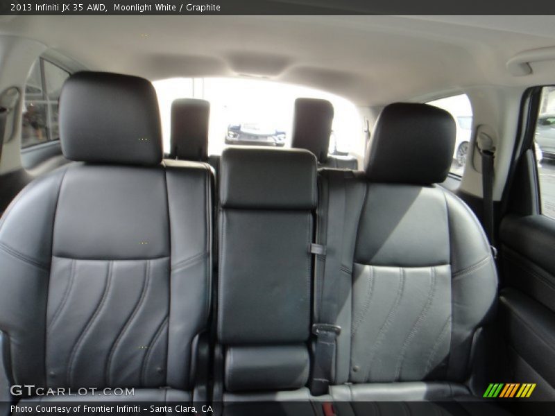 Moonlight White / Graphite 2013 Infiniti JX 35 AWD