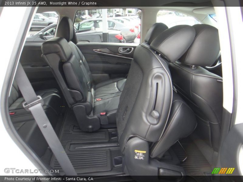 Moonlight White / Graphite 2013 Infiniti JX 35 AWD
