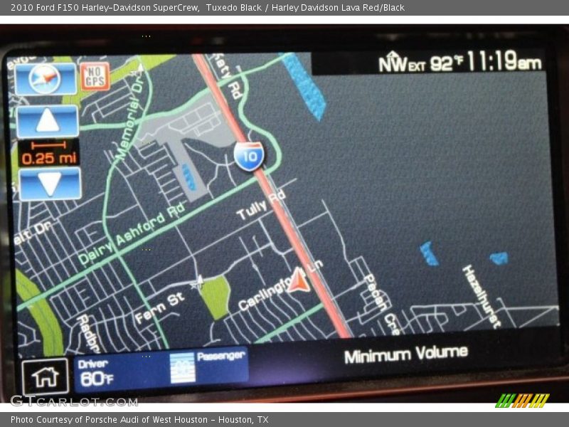 Tuxedo Black / Harley Davidson Lava Red/Black 2010 Ford F150 Harley-Davidson SuperCrew