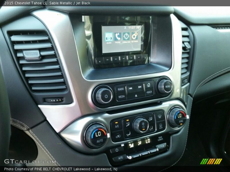 Sable Metallic / Jet Black 2015 Chevrolet Tahoe LS