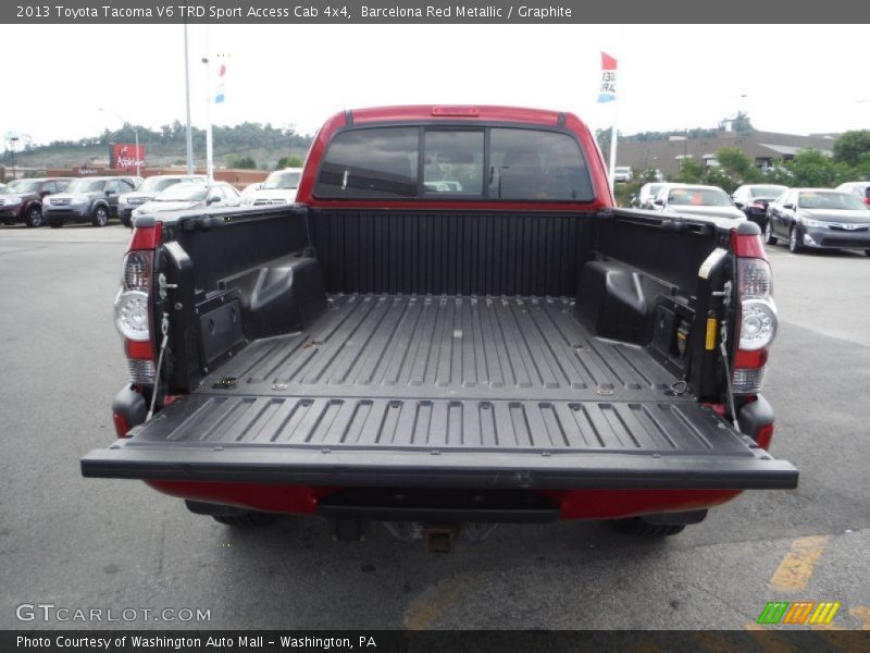 Barcelona Red Metallic / Graphite 2013 Toyota Tacoma V6 TRD Sport Access Cab 4x4