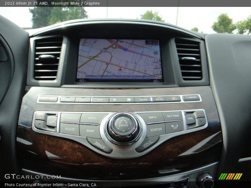Moonlight White / Graphite 2013 Infiniti JX 35 AWD