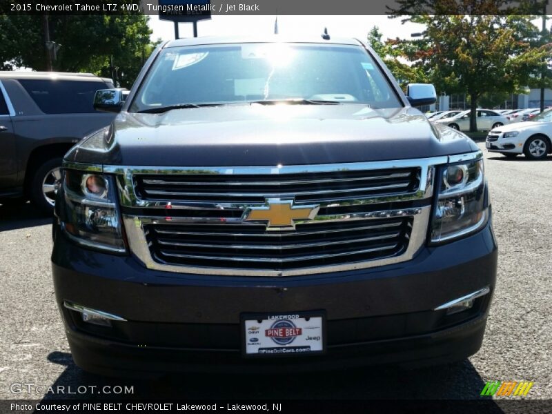 Tungsten Metallic / Jet Black 2015 Chevrolet Tahoe LTZ 4WD