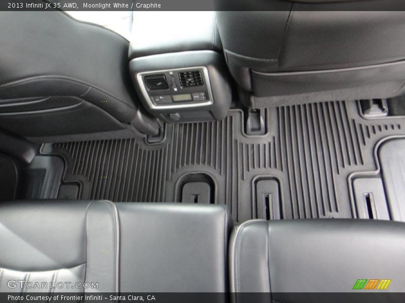 Moonlight White / Graphite 2013 Infiniti JX 35 AWD