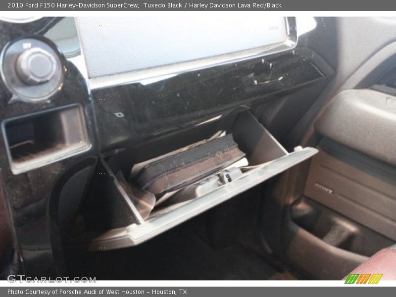Tuxedo Black / Harley Davidson Lava Red/Black 2010 Ford F150 Harley-Davidson SuperCrew