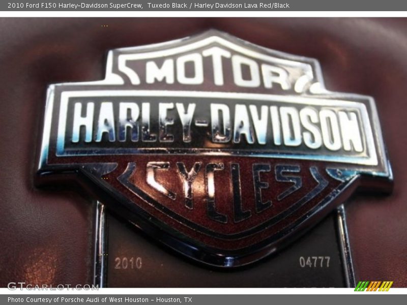 Tuxedo Black / Harley Davidson Lava Red/Black 2010 Ford F150 Harley-Davidson SuperCrew