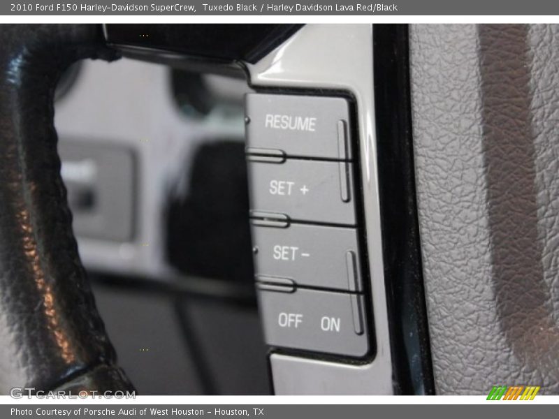 Tuxedo Black / Harley Davidson Lava Red/Black 2010 Ford F150 Harley-Davidson SuperCrew