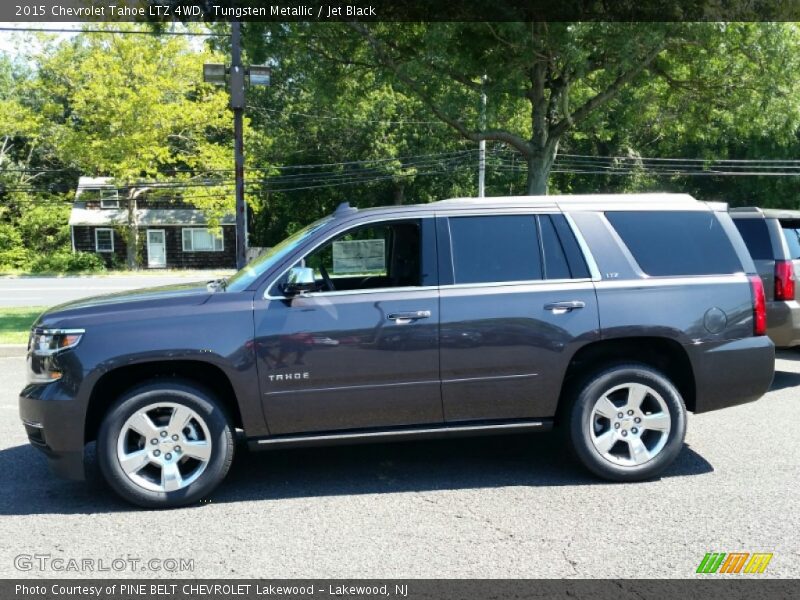 Tungsten Metallic / Jet Black 2015 Chevrolet Tahoe LTZ 4WD
