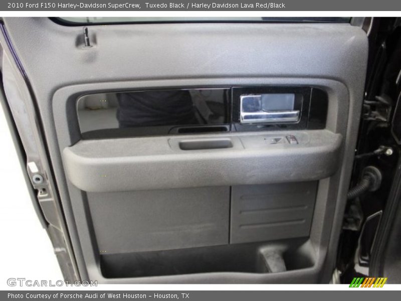 Tuxedo Black / Harley Davidson Lava Red/Black 2010 Ford F150 Harley-Davidson SuperCrew