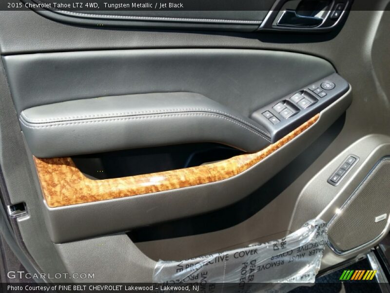 Tungsten Metallic / Jet Black 2015 Chevrolet Tahoe LTZ 4WD