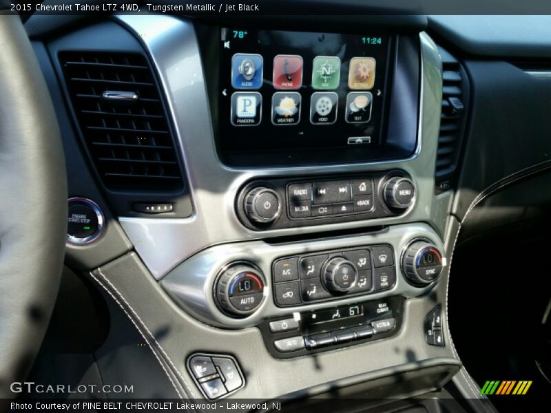Tungsten Metallic / Jet Black 2015 Chevrolet Tahoe LTZ 4WD