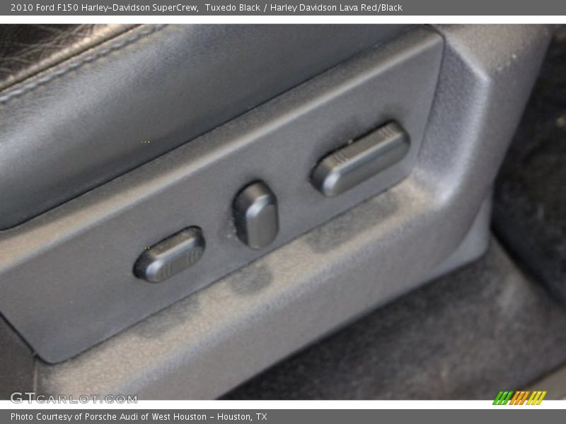 Tuxedo Black / Harley Davidson Lava Red/Black 2010 Ford F150 Harley-Davidson SuperCrew