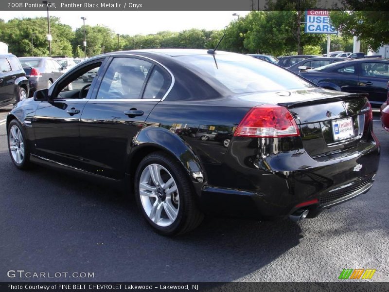 Panther Black Metallic / Onyx 2008 Pontiac G8