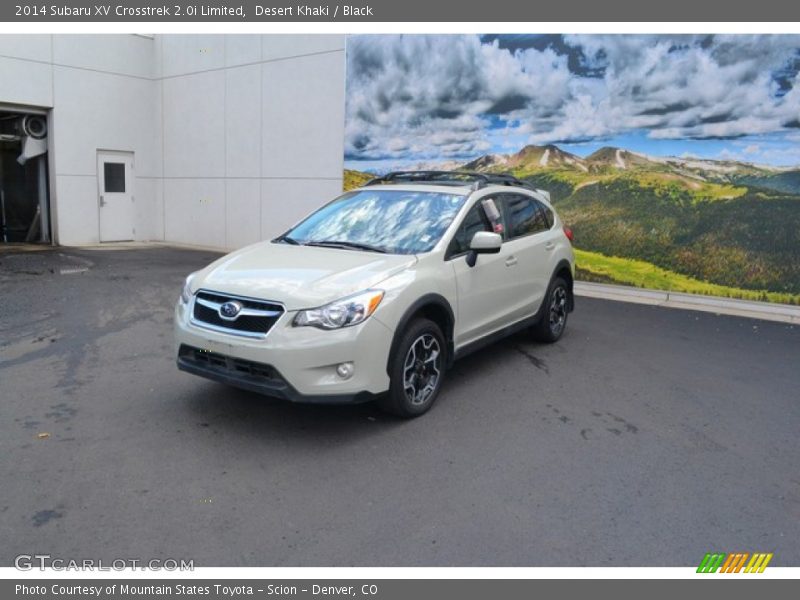Desert Khaki / Black 2014 Subaru XV Crosstrek 2.0i Limited