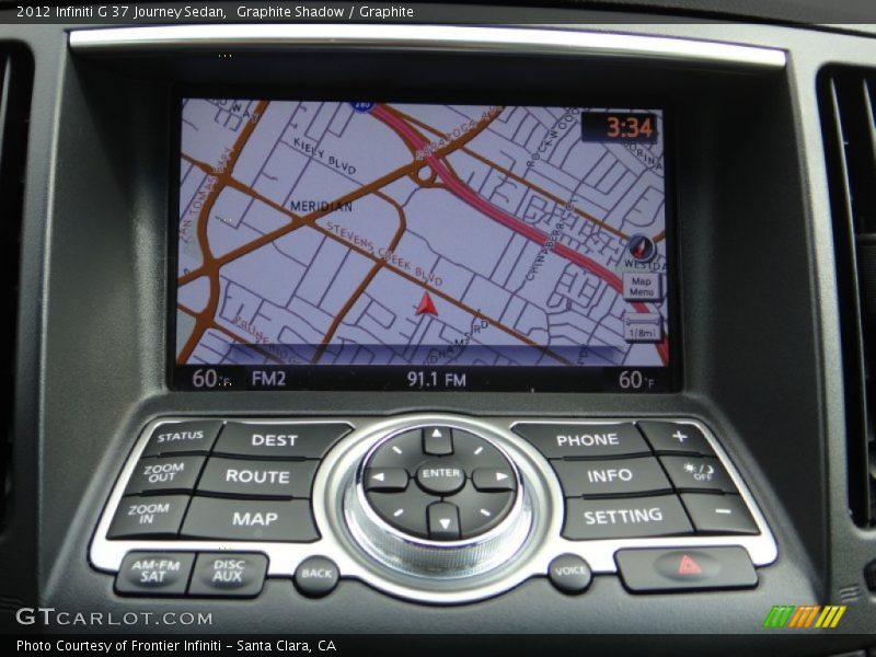 Graphite Shadow / Graphite 2012 Infiniti G 37 Journey Sedan