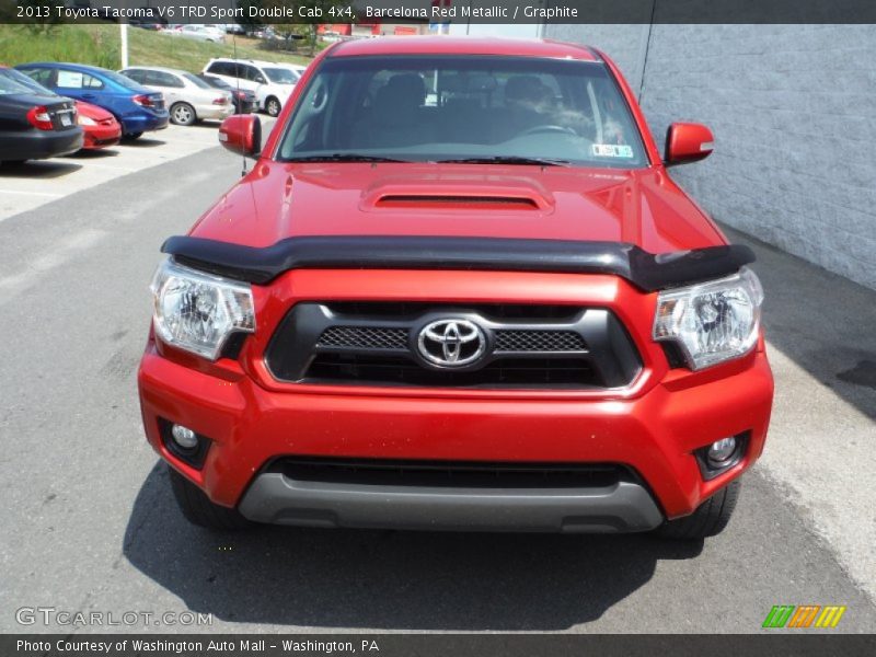 Barcelona Red Metallic / Graphite 2013 Toyota Tacoma V6 TRD Sport Double Cab 4x4