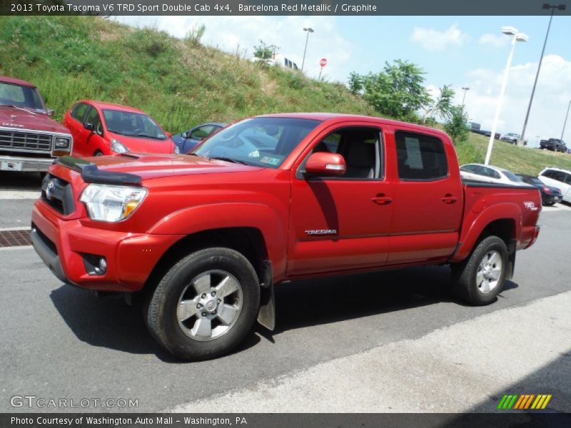 Barcelona Red Metallic / Graphite 2013 Toyota Tacoma V6 TRD Sport Double Cab 4x4