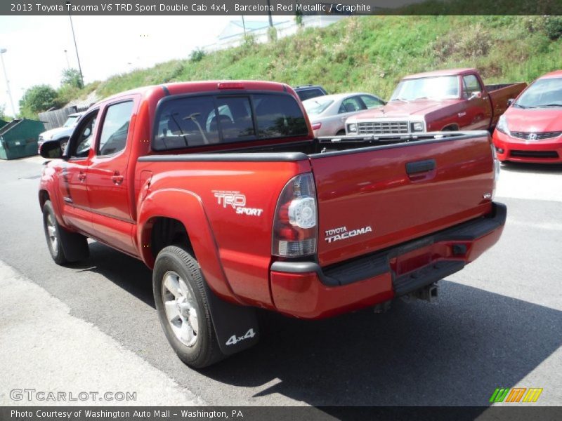 Barcelona Red Metallic / Graphite 2013 Toyota Tacoma V6 TRD Sport Double Cab 4x4