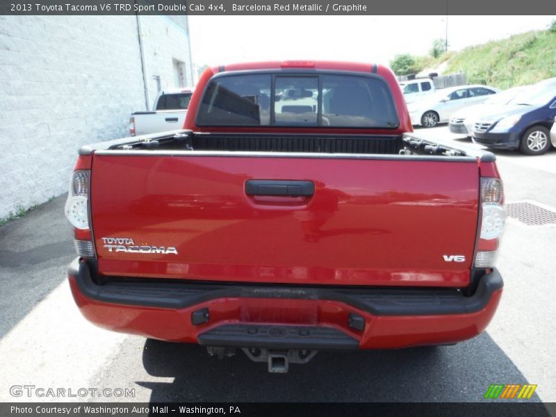 Barcelona Red Metallic / Graphite 2013 Toyota Tacoma V6 TRD Sport Double Cab 4x4