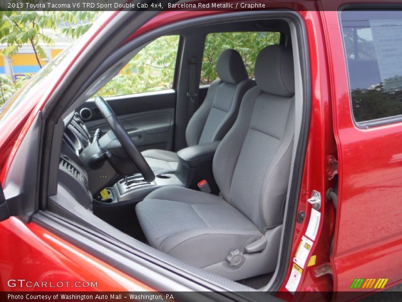Barcelona Red Metallic / Graphite 2013 Toyota Tacoma V6 TRD Sport Double Cab 4x4