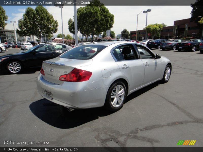 Liquid Platinum / Graphite 2013 Infiniti G 37 Journey Sedan