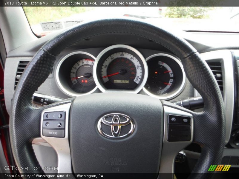 Barcelona Red Metallic / Graphite 2013 Toyota Tacoma V6 TRD Sport Double Cab 4x4