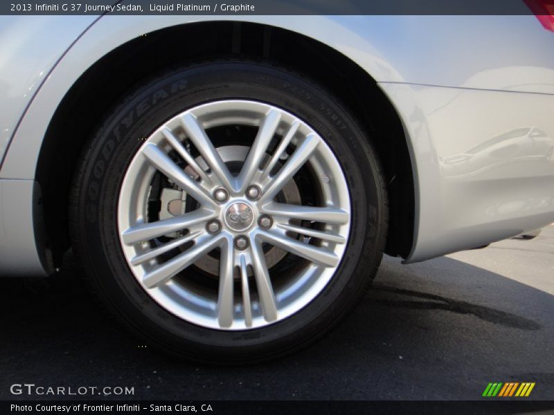 Liquid Platinum / Graphite 2013 Infiniti G 37 Journey Sedan