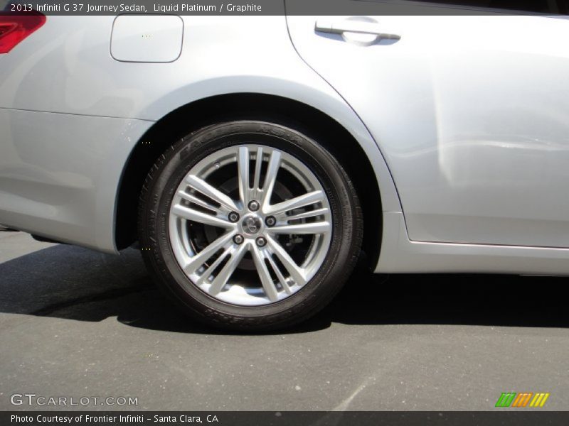 Liquid Platinum / Graphite 2013 Infiniti G 37 Journey Sedan