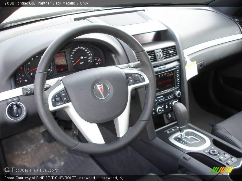 Panther Black Metallic / Onyx 2008 Pontiac G8