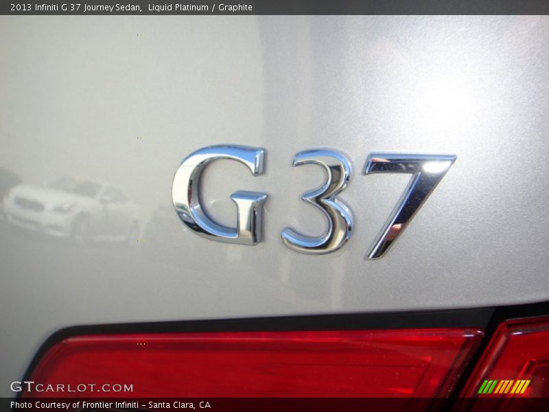 Liquid Platinum / Graphite 2013 Infiniti G 37 Journey Sedan