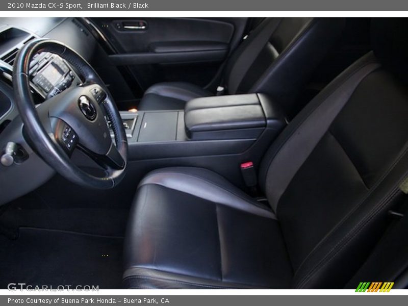 Brilliant Black / Black 2010 Mazda CX-9 Sport