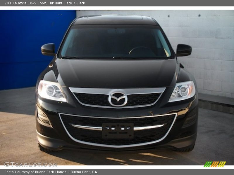 Brilliant Black / Black 2010 Mazda CX-9 Sport