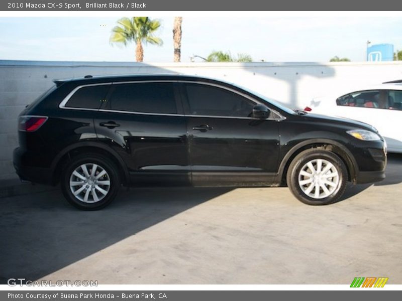 Brilliant Black / Black 2010 Mazda CX-9 Sport