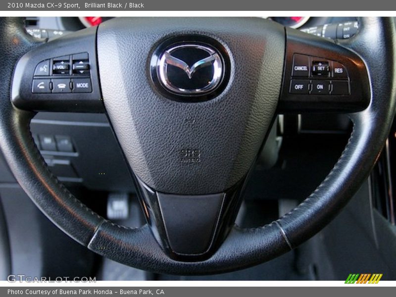 Brilliant Black / Black 2010 Mazda CX-9 Sport