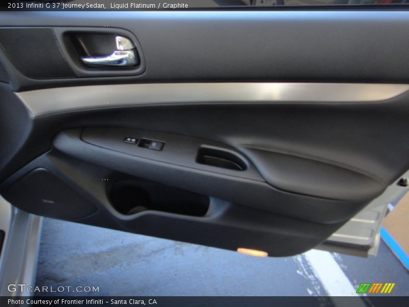 Liquid Platinum / Graphite 2013 Infiniti G 37 Journey Sedan