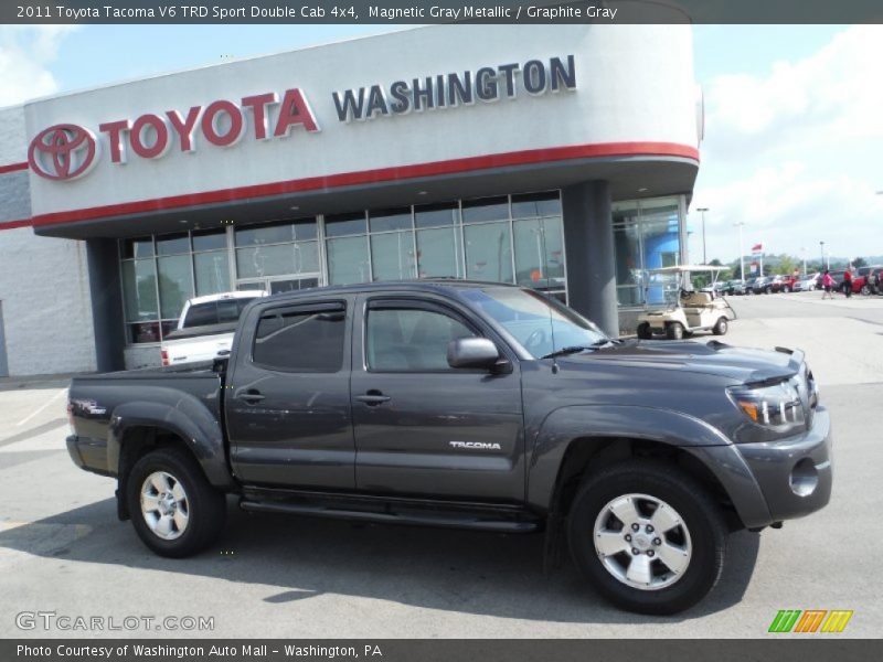 Magnetic Gray Metallic / Graphite Gray 2011 Toyota Tacoma V6 TRD Sport Double Cab 4x4