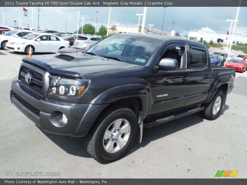 Magnetic Gray Metallic / Graphite Gray 2011 Toyota Tacoma V6 TRD Sport Double Cab 4x4