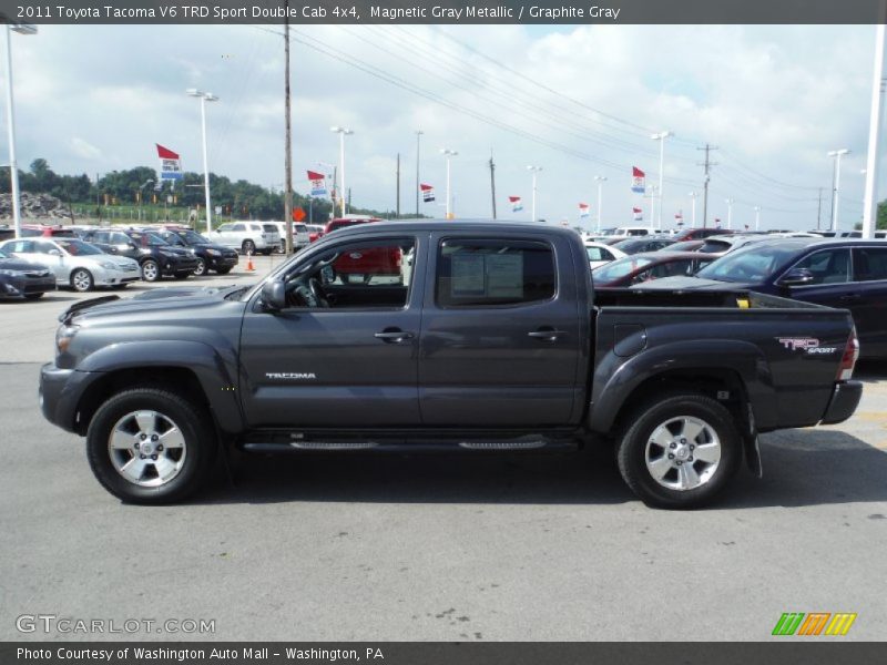 Magnetic Gray Metallic / Graphite Gray 2011 Toyota Tacoma V6 TRD Sport Double Cab 4x4