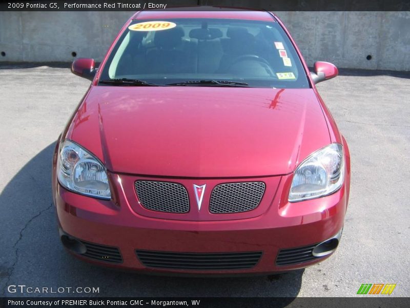 Performance Red Tintcoat / Ebony 2009 Pontiac G5